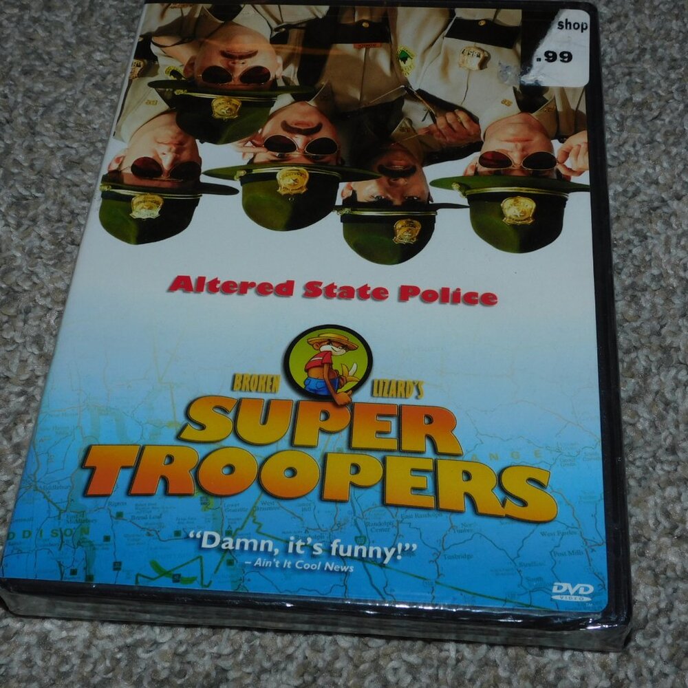 NEW / sealed - Broken Lizard's Super Troopers movie DVD